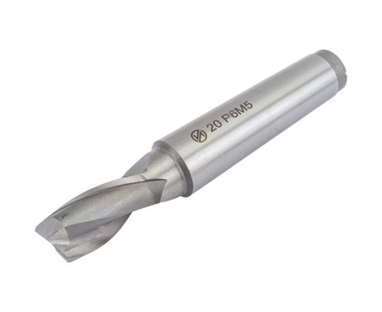 Фреза концевая для легких сплавов (20x38x137 мм; КМ3; 2Z; Р6М5; ГОСТ 16225-81) ИНСТУЛС 00001178257 