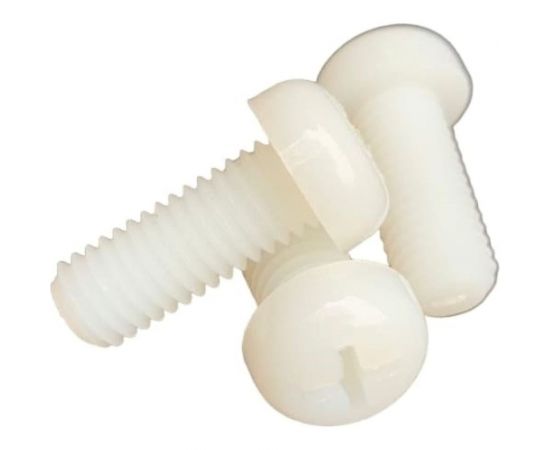 Винт с полукруглой головкой и крестовым шлицом DINFIX DIN 7985, полиамид (пластик), М5x10, 10 шт. 00-00003323 