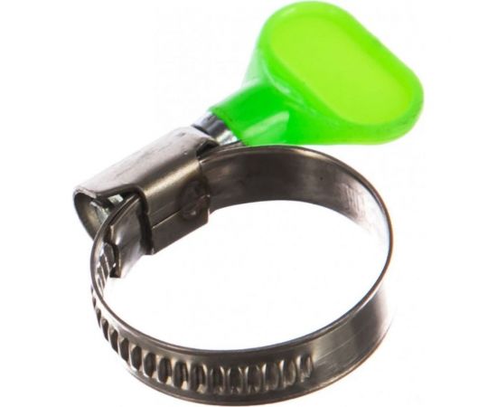 Обжимной хомут TIM из нержавеющей стали, 10-16 мм, с бабочкой 771988 