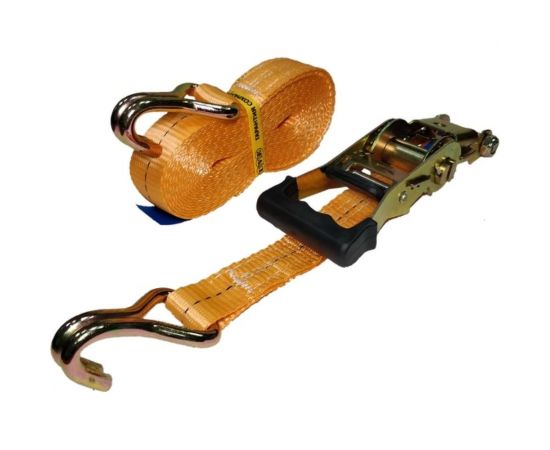 Стяжной ремень UVE 1,5/3 т, 6 м, 35 мм, ERGO, оранжевый RS2-35-3000-6-ergo-orange – изображение 2