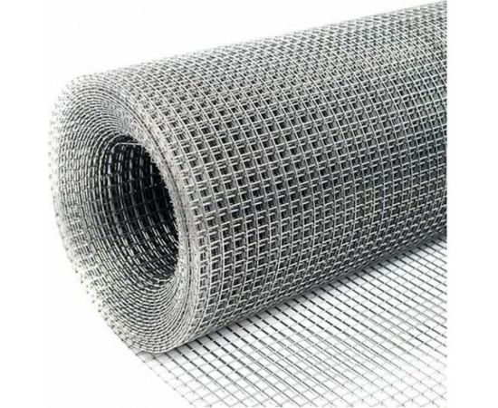 Сварная оцинкованная сетка Кордленд O 0.6 мм, ячейка 6x6 мм, 1x15 м SVA-00022 – изображение 2