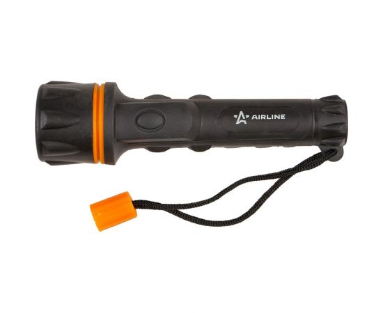 Прорезиненный фонарь на батарейках Airline, LEDx3 AFL-3-01 – изображение 2