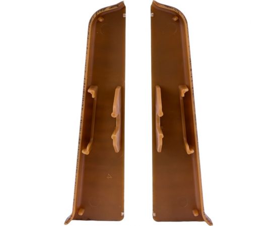 Торцевые заглушки для плинтуса DECONIKA (85 мм; 291 Орех; 2 шт.) Д-П85-Тп-Ф1 291 ОРХ – изображение 2