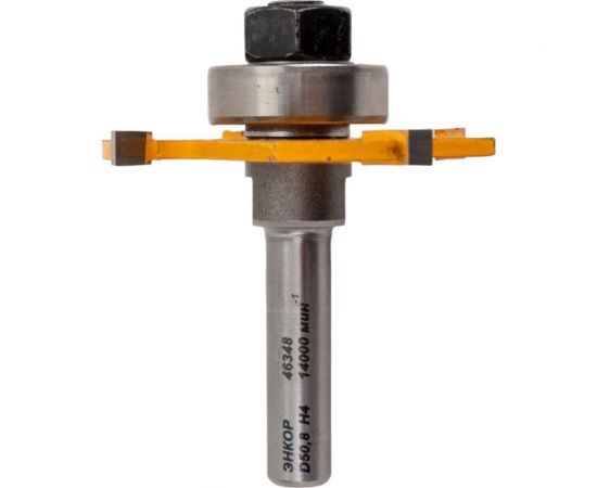 Фреза кромочная фальцевая (50.8х4 мм; хвостовик 8 мм) Энкор 46348 – изображение 2