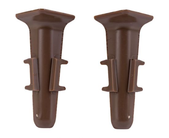 Внутренний угол для плинтуса DECONIKA (70 мм; 301 Венге; 2 шт.) Д-П70-В-Ф2 301 ВНГ – изображение 2