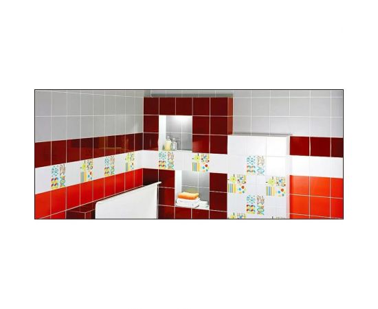 Керамический гранит KERAMA MARAZZI Калейдоскоп 20x20x0.8 см, белый (1, Т 55, К 08) 23 шт SG1544N – изображение 2