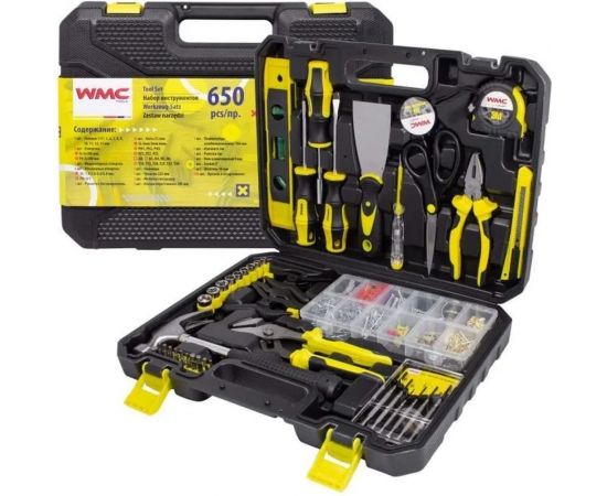 Набор инструмента WMC TOOLS 650 предметов WMC-20650 – изображение 2
