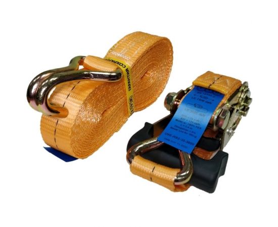 Стяжной ремень UVE 1,5/3 т, 6 м, 35 мм, ERGO, оранжевый RS2-35-3000-6-ergo-orange – изображение 3