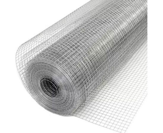 Сварная оцинкованная сетка Кордленд O 0.6 мм, ячейка 6x6 мм, 1x15 м SVA-00022 – изображение 3