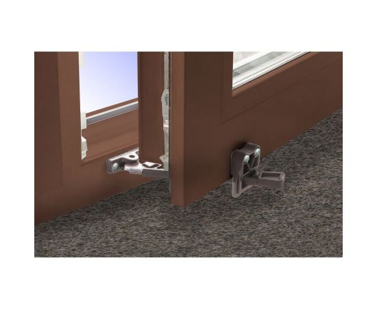 Ограничитель 100% Baby Safety замок на окно от детей, 2 шт., венге 4670006470860 – изображение 3