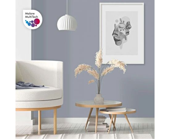 Эмаль MALARE НЦ-132 для металла, по дереву, для минеральных поверхностей, RAL 7035, светло-серый, глянцевая, 10 кг 2038070757218 – изображение 3