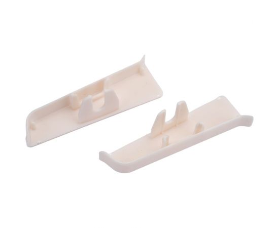 Торцевые заглушки для плинтуса DECONIKA (70 мм; 033 Кремово-белый; 2 шт.) Д-П70-Тп-Ф1 033 КРМ БЕЛ – изображение 3