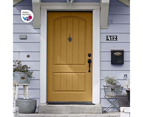 Эмаль MALARE НЦ-132 для металла, по дереву, для минеральных поверхностей, RAL 7035, светло-серый, глянцевая, 10 кг 2038070757218 – изображение 4