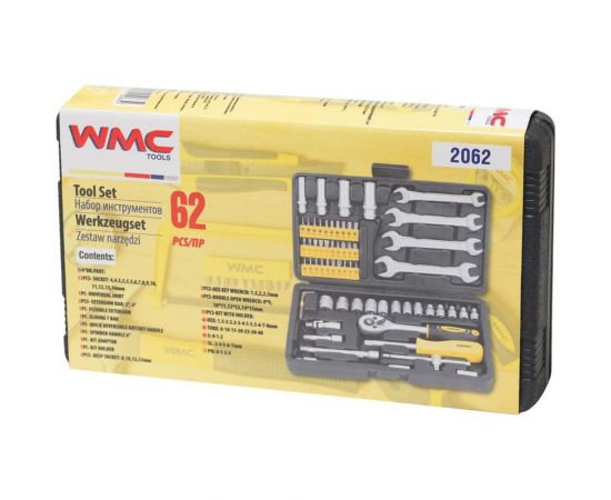 Набор инструмента WMC TOOLS 62 предмета WMC-2062 – изображение 5