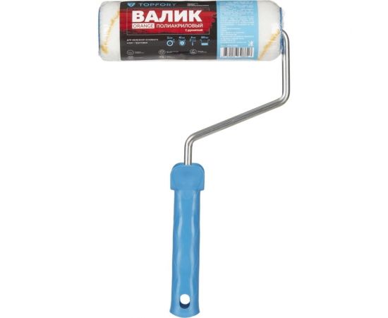 Валик с ручкой Topfort orange полиакриловый, 18 см, бюгель 8 мм 1690166 – изображение 10