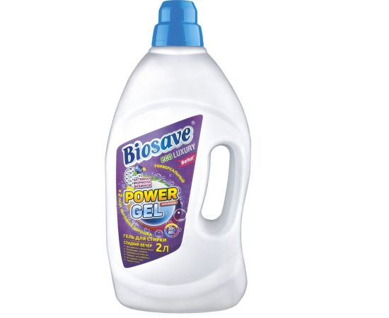 Гель для стирки белья Биосейв BIOSAVE Бархат luxury 2л сладкий вечер BL1115 