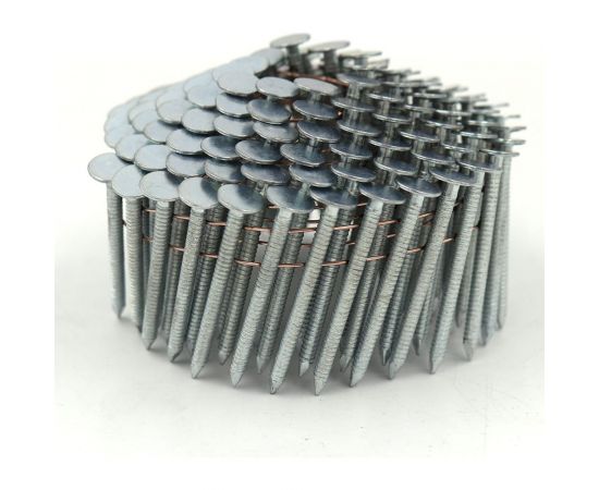 Барабанный кровельный гвоздь СПГФ Премиум 45х3.1 мм, ершеный, цинк (Zn), 1440 шт. ГКБ_453.1_Ер_Пр_Цн_СПГФ 