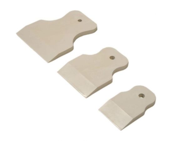 Резиновые шпатели USP набор 3 шт. 40/60/80 мм 06867 