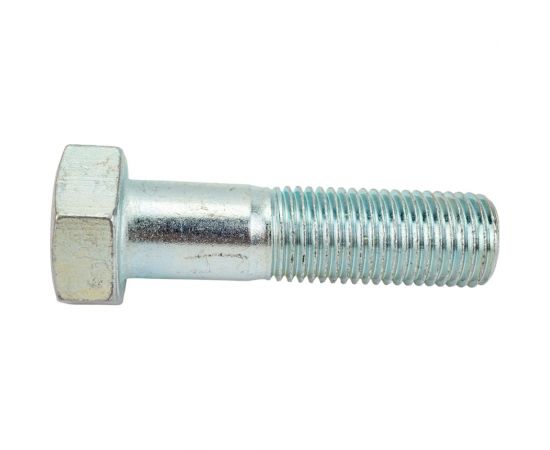 Болт ЦКИ DIN 931, М27x100 мм, 8.8, цинк, SW41, аналог ГОСТ 7798-70 5288 