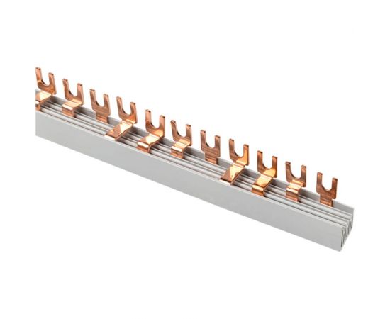 Соединительная шина EKF типа FORK, для 4-фазной нагрузки, 63А, 54 модуля fork-04-63 