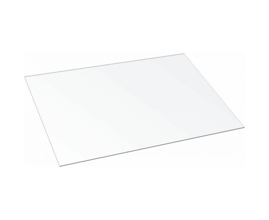 Монолитный поликарбонат 2 мм, 1025x750 мм, прозрачный 2uv Novattro 4604638005244 