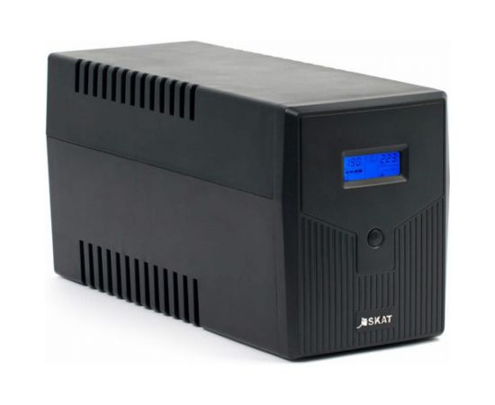 Источники бесперебойного питания SKAT-UPS 2000/1200 ИБП 220В 1200Вт 2 АКБ 9Ач внутр. меандр. стабилизация напряжения 461 