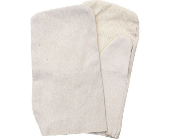 Рукавицы ООО ЛидерТекс ПВХ-02 плотность 210гр, с наладонником ПВХ на двунитке 4670070000918 