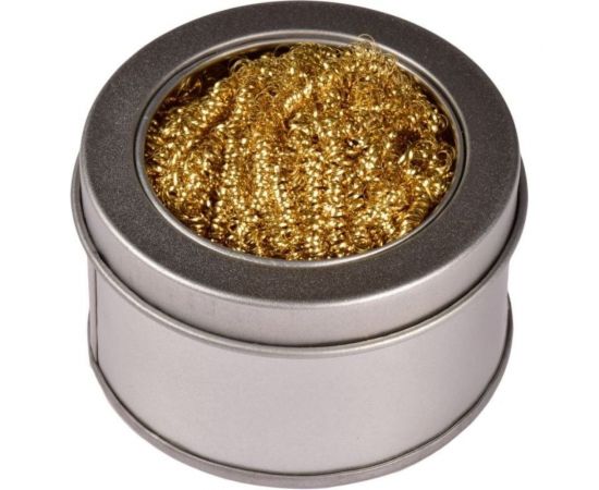 Стружка для очистки жал паяльника в колбе (банка) HANDSKIT HS1 