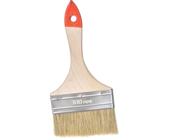 Плоская кисть 888 натуральная щетина 4 - 100 мм * 10 мм Стандарт 0126260 