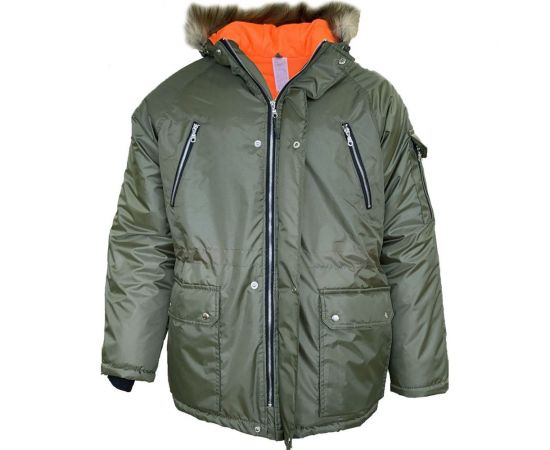 Куртка Спрут Аляска длинная, хаки, р. (60-62) 120-124/182-188 130235 