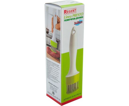 Размягчитель для мяса Regent inox Linea PRESTO 5x20 см 93-AC-PR-18 – изображение 2
