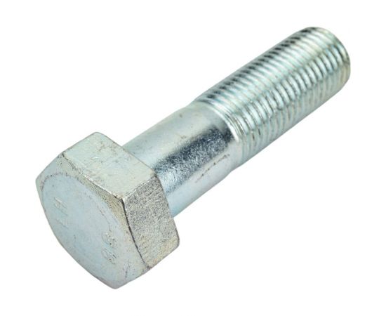 Болт ЦКИ DIN 931, М27x100 мм, 8.8, цинк, SW41, аналог ГОСТ 7798-70 5288 – изображение 2