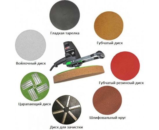 Выравнивающий диск 380 мм EIBENSTOCK 37728000 – изображение 2