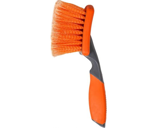 Щетка для мытья Airline с мягкой распушенной щетиной, прорезиненные ручка и кант ABIN007 – изображение 3