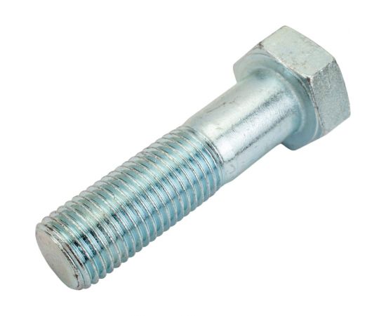 Болт ЦКИ DIN 931, М27x100 мм, 8.8, цинк, SW41, аналог ГОСТ 7798-70 5288 – изображение 3