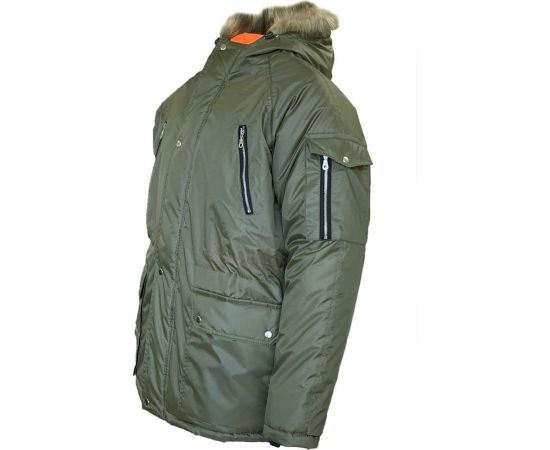 Куртка Спрут Аляска длинная, хаки, р. (60-62) 120-124/182-188 130235 – изображение 3