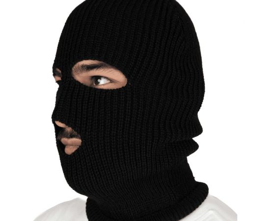 Трикотажная шлем-маска SAMGRUPP черная, омон 16265 – изображение 3