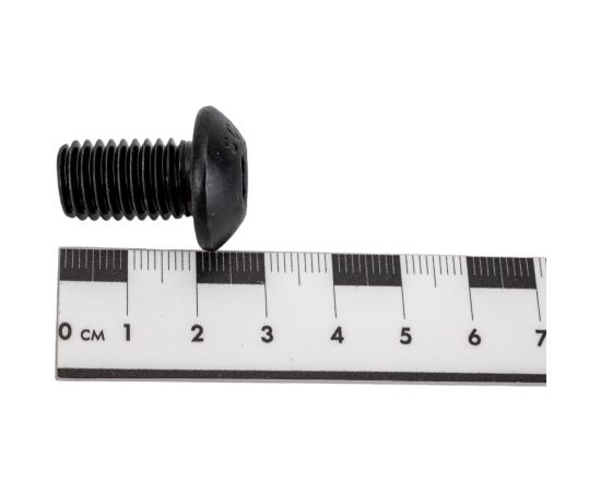 Винт Море-Метизов ISO 7380, класс прочности 10.9, оксид, M12x20 мм, 10 шт. VINT7380122010M – изображение 4