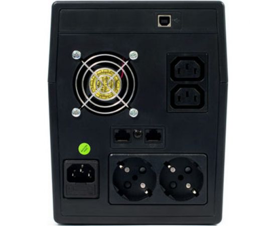 Источники бесперебойного питания SKAT-UPS 2000/1200 ИБП 220В 1200Вт 2 АКБ 9Ач внутр. меандр. стабилизация напряжения 461 – изображение 4