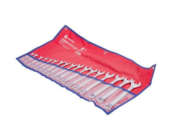 Набор комбинированных ключей 6-22мм, 17шт МАСТАК 0211-17P – изображение 4