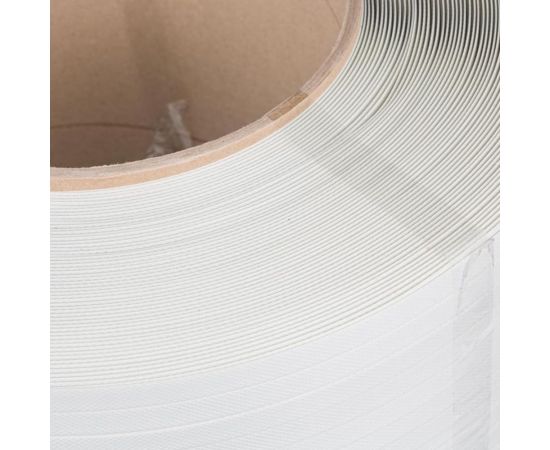 Стреппинг лента Комус полипропиленовая, 12 мм х 0.8, 2000 м, белая 1712886 – изображение 4