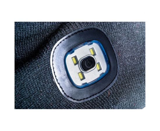 Шапка с фонарем КОСМОС черная KOCHat_black – изображение 5