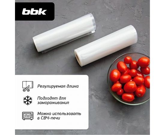 Рулоны для вакуумного упаковщика bbk BVR022 прозрачный 00-00001109 – изображение 5