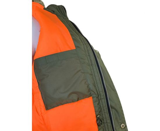 Куртка Спрут Аляска длинная, хаки, р. (60-62) 120-124/182-188 130235 – изображение 7