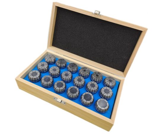 Набор цанг ER32 18 шт, 3-20 мм TORNERI 041964 