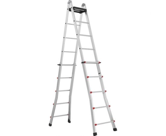 Телескопическая лестница-стремянка Svelt Scalissima 10+10R ступеней SSCAL010R 