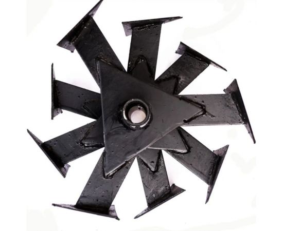 Фреза культиваторная 18 ножей, втулка круг, 25 мм, 2 шт для Крот/Тарпан Изделмет ИЗД123126 