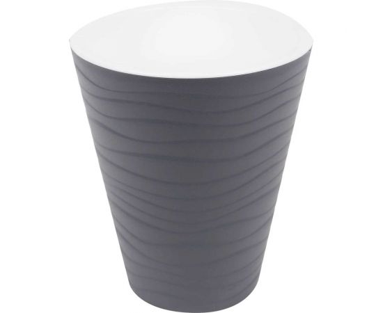 Горшок ООО КЗНМ валенсия антрацит d 17 см, 2,8 л 527662 