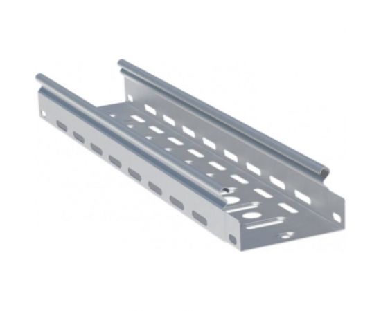 Перфорированный лоток EKF металлический, 50х300х3000-0.55мм L5030001-0,55 