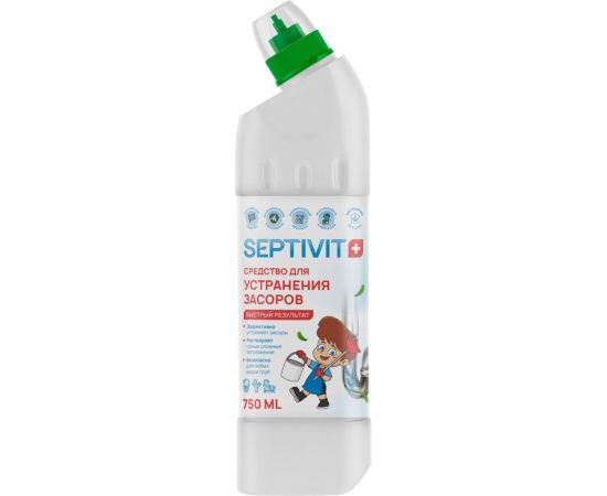 Средство для чистки труб SEPTIVIT 0,75л 241 